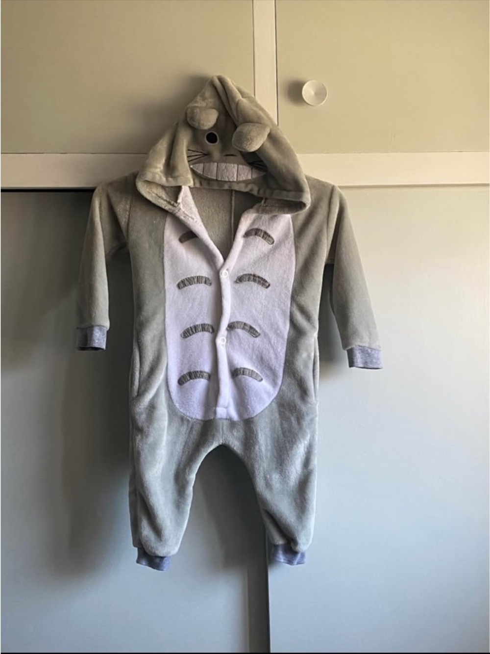 Totoro Toddler Costume (24 Months / 2T) – Cozy & Cute 🐻